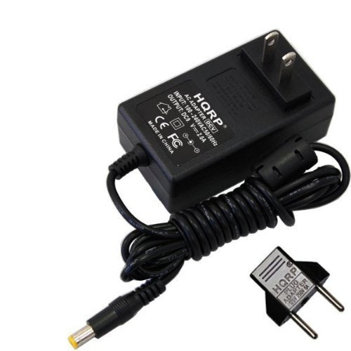 HQRP AC Adapter/Power Supply Compatible with DYMO LabelManager 160, 210D, 220P, 350, 400, 450, 500, PC II Electronic Labelmaker/Labeling System Plus…