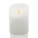 HVTDECOR Flameless LED Candles (White, 4 Inch)