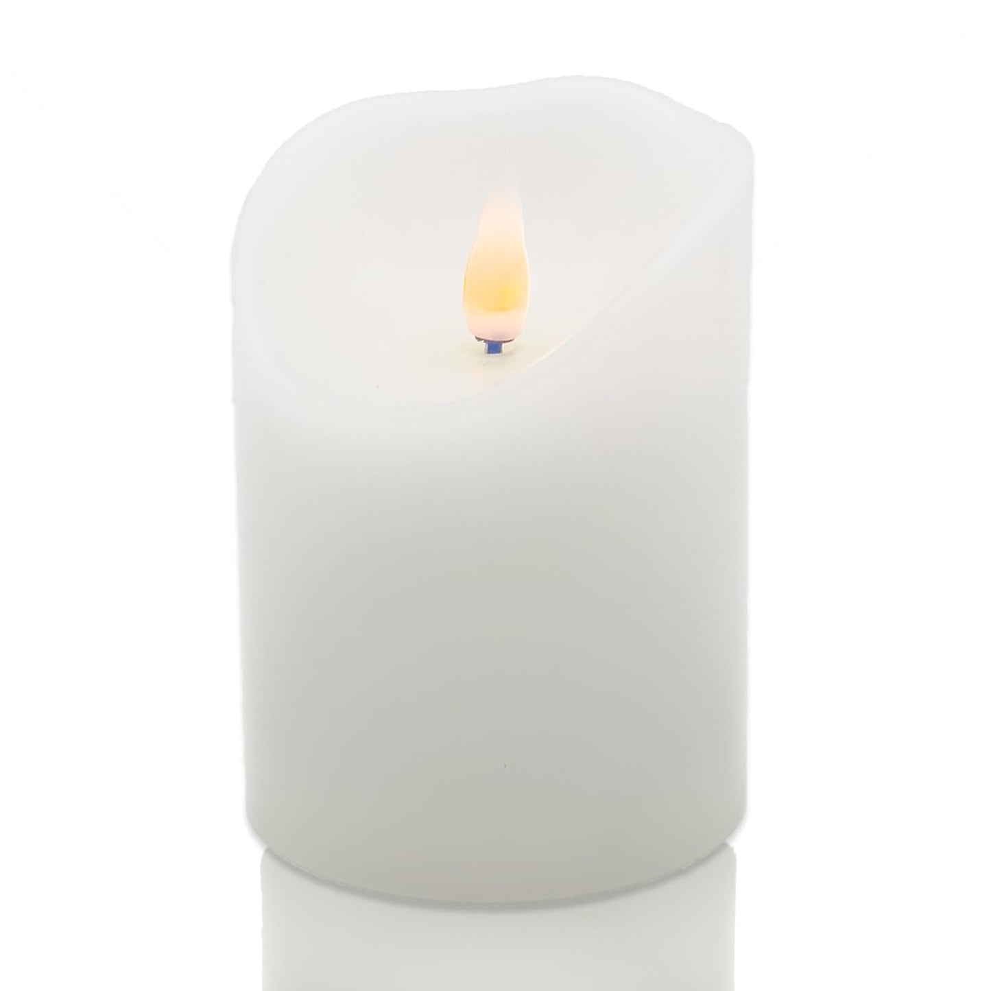 HVTDECOR Flameless LED Candles (White, 4 Inch)
