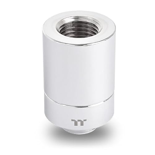 Thermaltake Pacific F-Pro Female to Male 30mm Extender Chrome G 1/4 Thread DIY LCS Fitting CL-W441-CU00SL-A