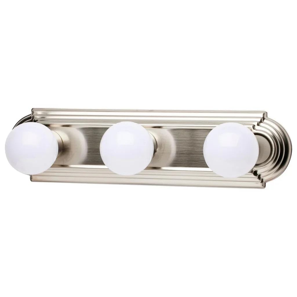 Nuvo 60/296 Three Light Vanity Strip, Polished Chrome, 18-Inch