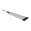 Cooler Master R4-ACCY-RGBS-R2 1-to-3 RGB Splitter Cable for LED Strips, RGB Fans, 5pcs 4-Pin Header Computer Cases, CPU Coolers and Radiators RGB Fans