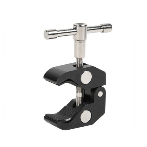 Lager Super Clamp for 7'' or 11 inch Magic Arm Camera Camcorder/LCD Monitor/LED Light/DSLR Rig Movie Kit