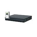 esecure NVR4104HS-P-4KS2/L 4CH 4POE 4K AI Lite Compact 1U NVR with 1TB Hard Drive Preinstalled, 4 Channel NVR Network Video Recorder