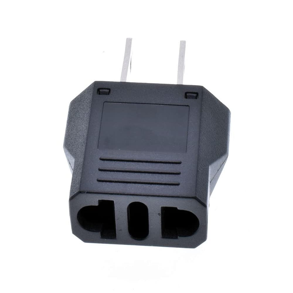 ALINNA US Plug Adapter, EU AU CN to US America Travel Plug Adapter AC Outlet Power Converter(2 Pack)