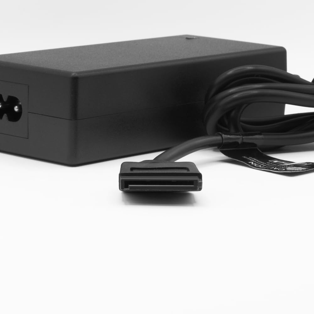 KINGWIN 100-240V AC to 12V & 5V DC 2A SATA Power Adapter - Universal Power Supply for HDD, SSD, & DIY Electronics - Compact, Reliable, Without On/Off…