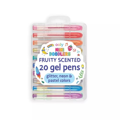 Ooly Scented Mini Doodlers Gel Pens, Set of 20