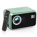Native 1080P Projector with WiFi and Bluetooth, Movie Projector with Auto Focus, Compatible with phone/TV Stick/HDMI/USB/Laptop/DVD/PS5, Mini