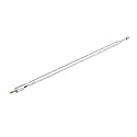 Uxcell a13111400ux0595 62cm Long 4 Sections Radio Control AM FM TV Telescopic Antenna