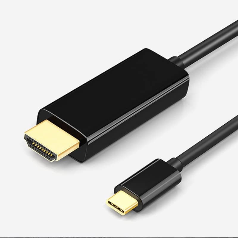 1.8m USB-C Type-C to HDMI 4K HD TV AV Adapter Cable for MacBook Pro Samsung Huawei