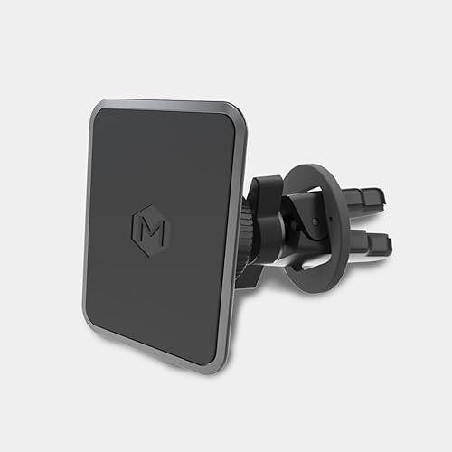 Mighty Mount Magnetic Phone Holder for Car - Magnetic Air Vent Phone Mount, 360 Adjustable Hands-Free Car Phone Holder Ultra Strong Magnets
