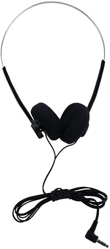 GANPUB Retro On-Ear Headphones,Wired Stereo Headphones,Headphone,Lightweight Portable Headphone with Adjustable Headband On-Ear Earbuds Earbuds…