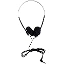 JJLFresheners Black Retro On Ear Headphones, Wired Stereo Headphones, Headphone, Lightweight Portable Headphone with Adjustable…