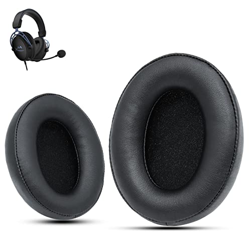Krone Kalpasmos Replacement Earpads for HyperX Cloud 2, Hyper X Cloud Parts for HyperX ALPHA/1/2/WIRELESS/ALPHA S/CORE/Stinger/Flight/Mix, Soft