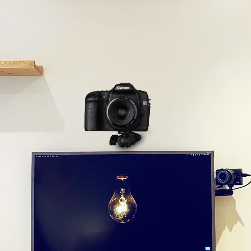 POWRIG Universal Wall Mount Bracket with 1 Inch Ball Mount Connector for Security Camera, Baby Monitor, Trail Camera, Action Camera, DSLR Camera