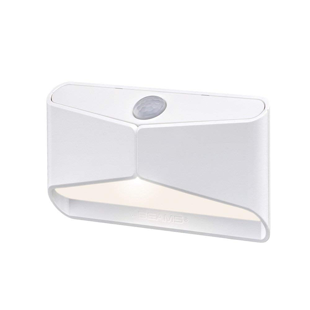 Mr. Beams MB710 LED Nightlight, Wireless, Battery-Powered, Motion-Sensing For Use In Bedroom, Stairs, Nursery, Kitchen & More, Three-Pack