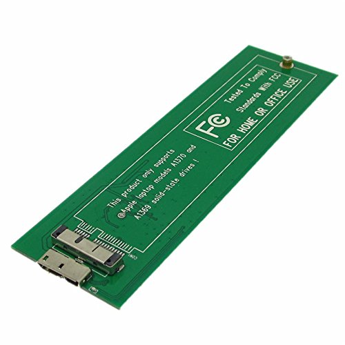 SSD to USB3.0 Hard Disk Enclosure External Case 6+12 Pin for 2010 Apple MacBook Air A1370 A1369