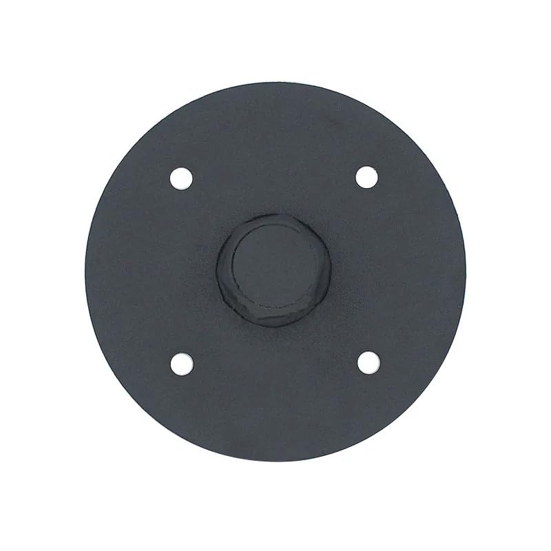 KROYWACHS 1PC Loud Speaker Box Accessories with Top Hat, DJ Speaker Mounting Flange 118mm M20 Thread Top Hat Steel for Subwoofer Home Theater