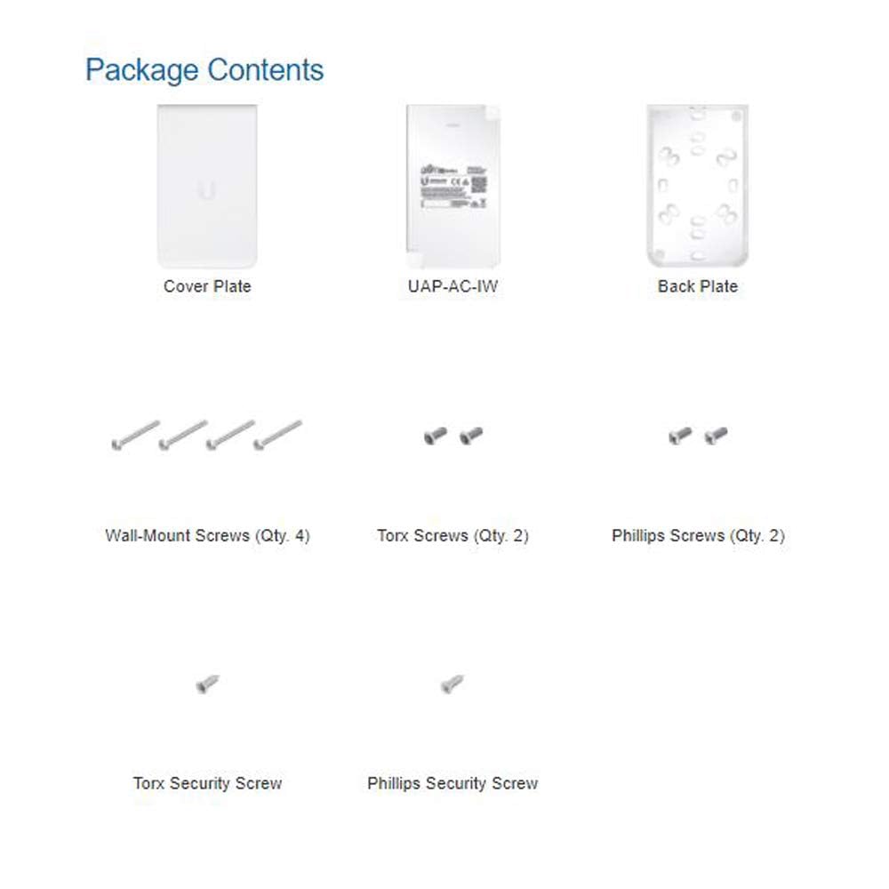 Ubiquiti Networks Networks Networks UniFi AP AC In Wall