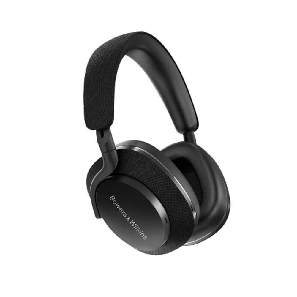 Bowers & Wilkins Px7 S2 Over-Ear Headphones - Advanced Noise Cancellation, Technical Fabrics, 30-Hour Battery Life, 15-Min Quick Charging, Black