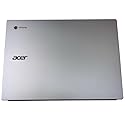 New Compatible for 60.H1LN7.002 Chromebook CB514-1H CB514-1HT Silver LCD Back Cover