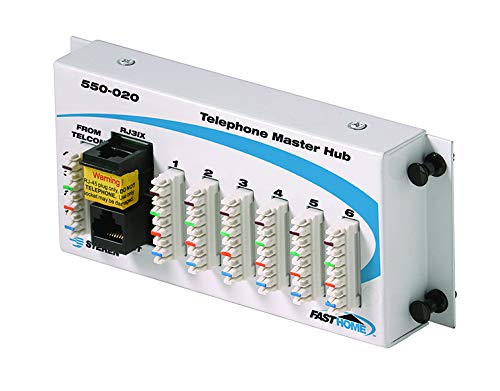 4 Gauge Distribution Block - Telephone Junction Box - Telephone Punch Down Block - CAT 5 Splitter 4 Way - CAT5 Junction Box - Distribution Block 4