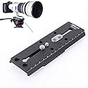 iShoot Camera Quick Release Plate Combo QR Mount Base QS-160-Combo Compatible with Manfrotto 500 Series 700 Series and Sachtler FSB 10T 8T 6T DV2 DV8
