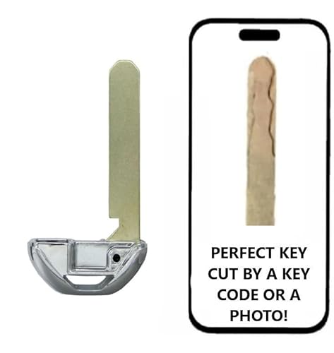 Key Cut Service + Emergency Key Blade for Smart Key Fob Remote Replacement for Honda 2013-2025 PN: 35118-T2A-A50
