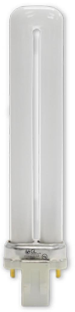 Goodlite G-19980 13-watt Compact Fluorescent Plug-In 2-Pin Light Bulb with GX23 Base, Cool White