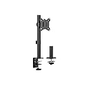 Rocstor Y10N004-B1 Ergoreach Ep3 Single Monitor Pole Mount C-clamp & Grommet - Supports: Up To 34