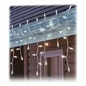 SYLVANIA V44537-88S Staylit Icicle 100-Light Set, Cool White LED, White Wire - Quantity 1