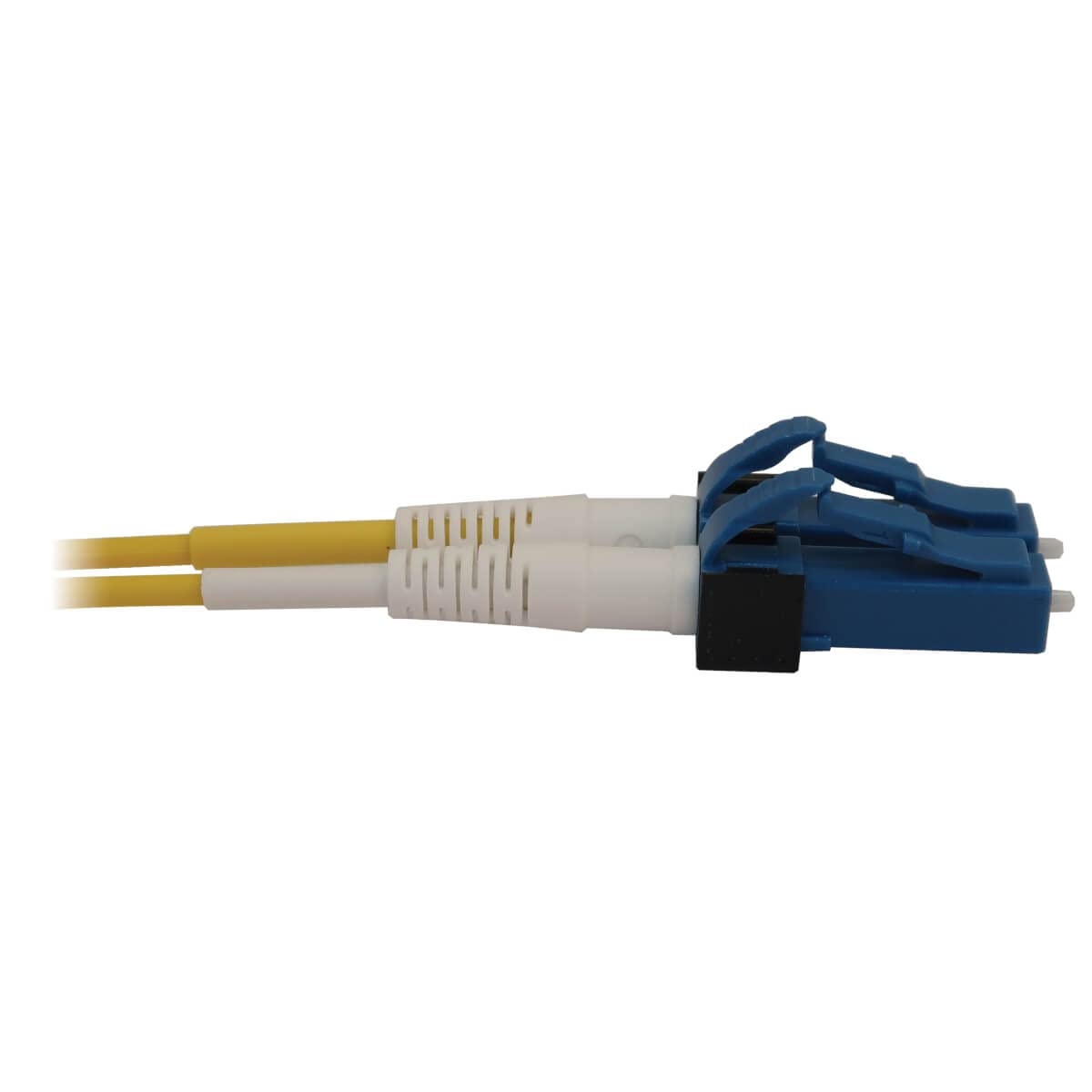 TRIPP LITE Switchable Fiber Patch Cable, Single Mode Duplex, LC to LC, 9/125 OS2, 400 GbE, Yellow, LSZH Jacket, 7 Meters / 23 Feet, Lifetime Limited Manufacturer's Warranty (N370X-07M)