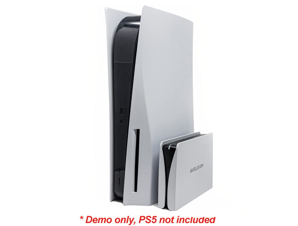 Avolusion PRO-5Y (White) 4TB USB 3.0 External Gaming Hard Drive for PS5 / PS4 Game Console - 2 Year Warranty (Renewed)