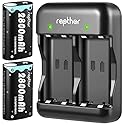 Rapthor 2X 2800mAh Replacement Controller Battery Pack Rechargeable with Charger for Xbox One/Xbox One X/Xbox One S/Xbox One Elite/Xbox Series X/S