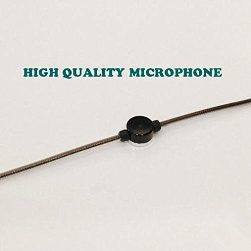 Hi-Fi Sound Earbuds Hands-Free Earphones w Mic Sleek Metal Headphones Headset Wired 3.5mm for Amazon Kindle, DX, Fire, Fire HD 6 8.9 - HD 7 8 10…