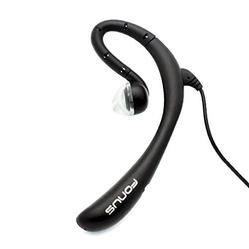 Wired Mono Headset Earphone w Mic Headphone 3.5mm Compatible with Orbic Myra 5G UW Phone, Single Earbud Hands-Free Microphone Over-The-Ear for Myra…