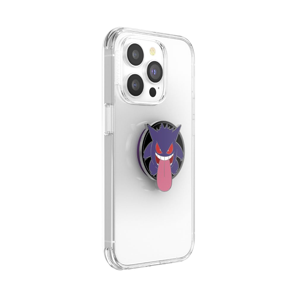 PopSockets Adhesive Phone Grip, Holder, Phone Stand, Pokemon - Gengar Night Shade