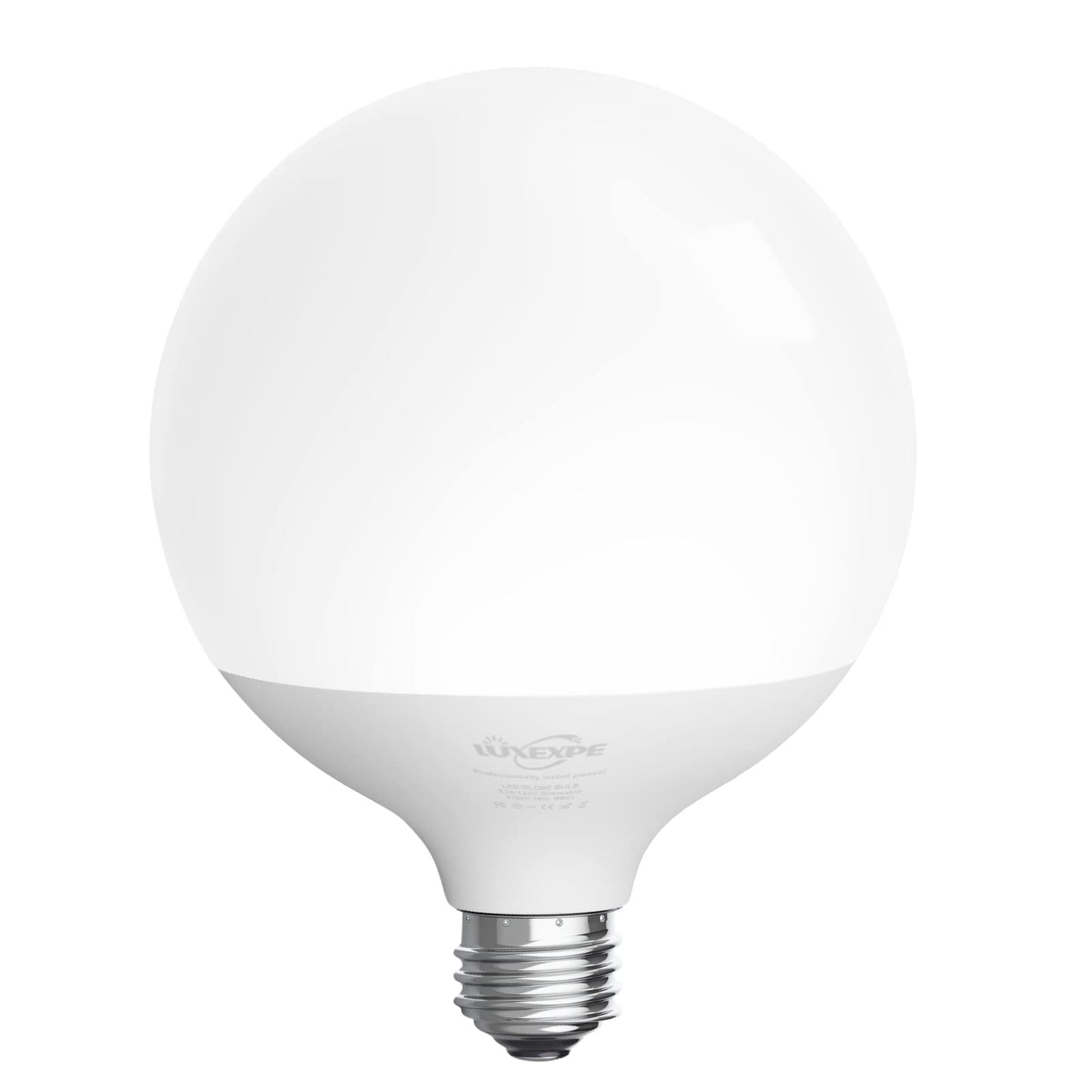 LUXEXPE Led Light Bulb, G120 Globe Bulb, Large Globe Light Bulbs,15W=150W
