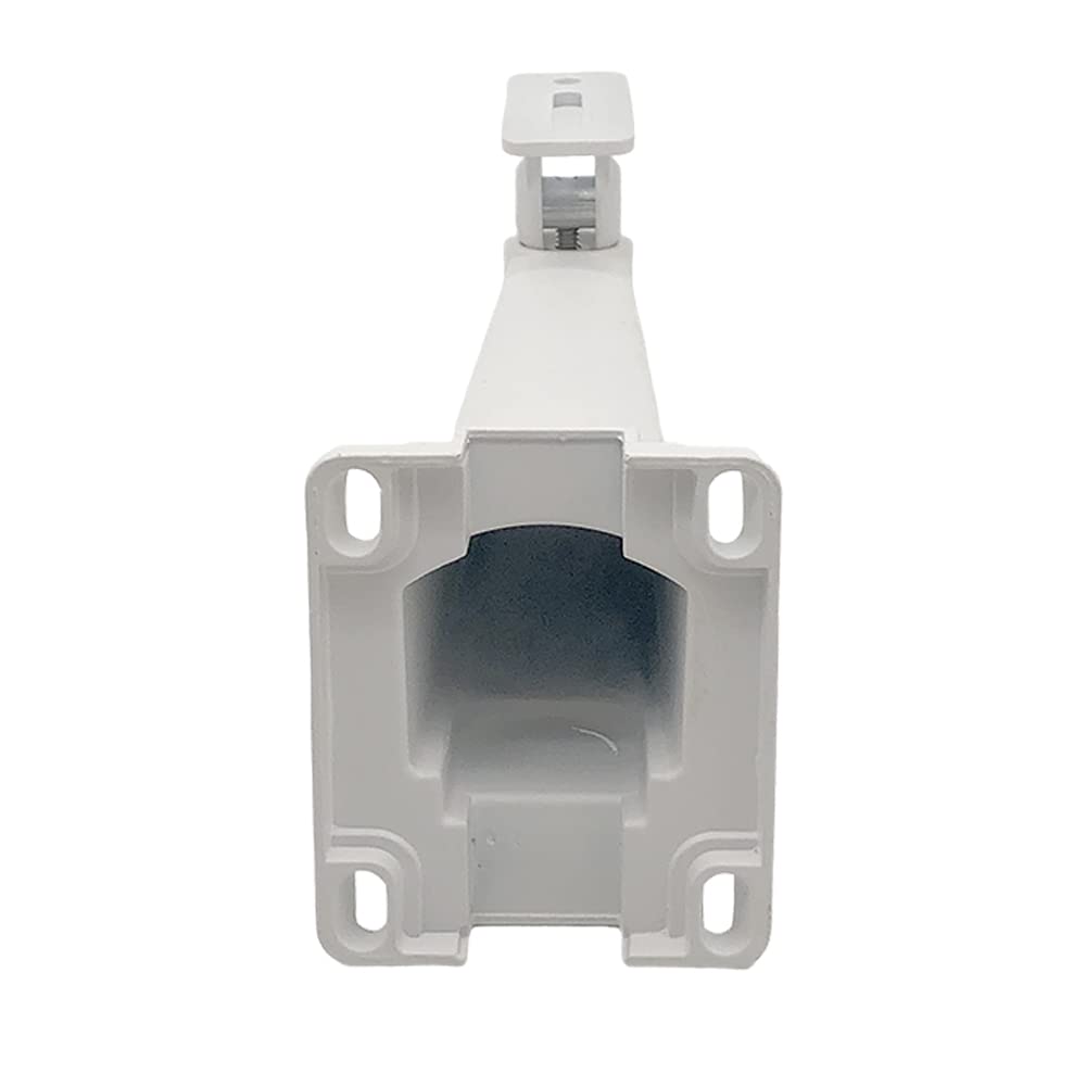 V-Fiabilidad CCTV Security Wall Pole Mounting Loop Bracket,27cm Long Arm Support Monitoring Pole Hoop Bracket Surveillance Camera Wall Mounted/Pole