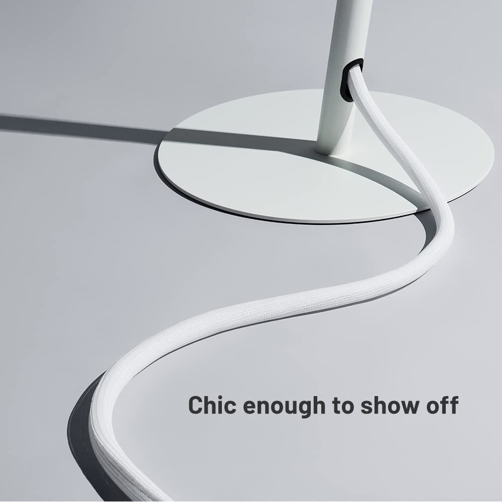 WALL Cord Cover, 6.56ft - 0.75inch Cable Protector, Hide Wires Cable Sleeve Split Sleeving for TV, Computer, Home Cinema, USB Cable Power Cord, Audio