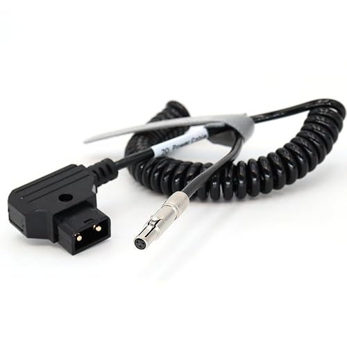 SZJELEN Dtap to Original NSC3F 3Pin Plug for Apollo Monitor Recorder/Odyssey 7Q Power Cable (Spring Line)