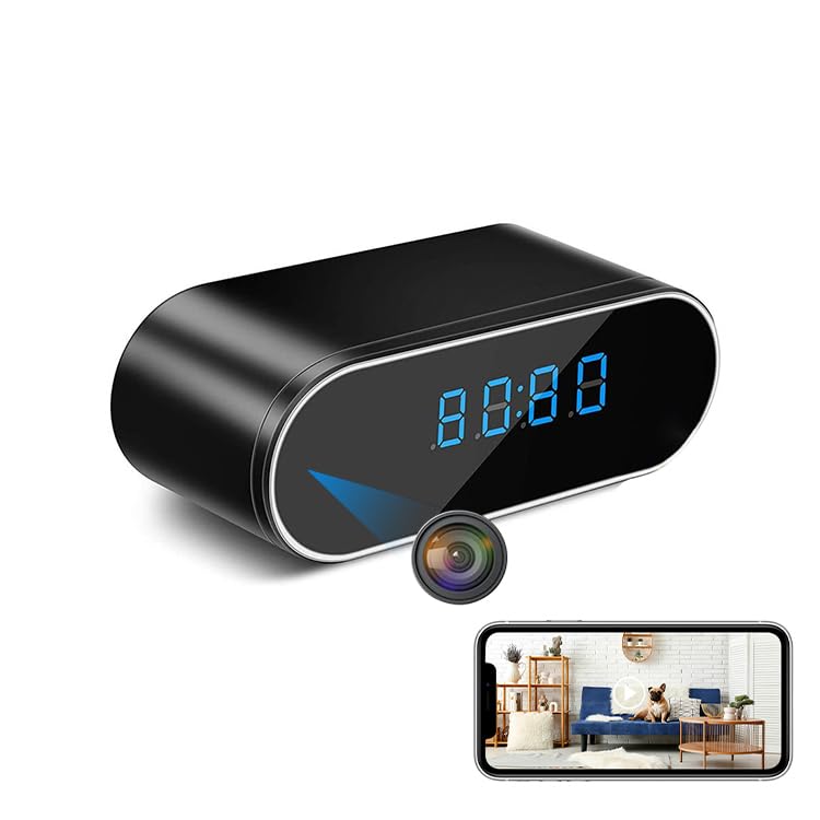 Mini Camera 1080P HD Wireless Indoor Security Camera with App Control Small Cam with Motion Detection, Night Vision, Pet Camera for Home/Office 24/7