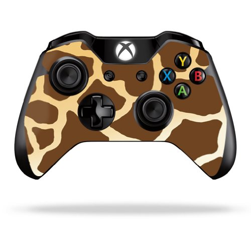MightySkins Skin Compatible with Microsoft Xbox One or One S Controller - Giraffe | Protective, Durable, and Unique Vinyl Decal wrap Cover | Easy