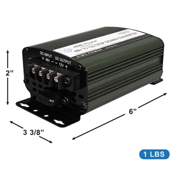 AIMS 20A 24V to 12V DC Step Down Converter Voltage Reducer Power Supply