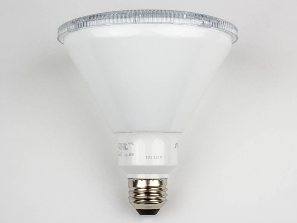 TCP LED17P38D27KFL PAR38 LED Bulb, E26, 17W (120W Equiv.) - Dimmable - 2700K - 1200 Lm.