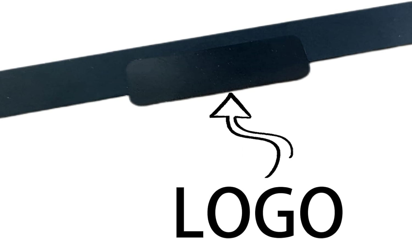 New LCD Screen Trim Bezel Front Cover Logo Glass Replacement for MacBook Pro 14'' M1 A2442 2021 Year, M2 A2779 2023 Year