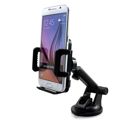 Car Mount Dash Windshield Holder Telescopic Cradle Swivel Dock Compatible with OnePlus 7T Pro 5G McLaren - OnePlus 8 - OnePlus 8 Pro - Razer Phone