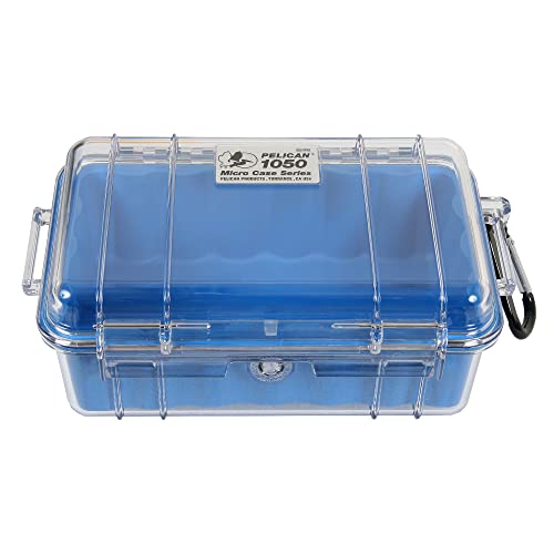 Pelican 1010 Micro Case (Blue/Clear)