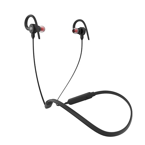 PureGear PureBoom Sport Wireless Earbuds, 10H Playtime, Lightweight, Sweat/Water Resistant with Built-in Mic for iPhone/Android Phones/TV/Laptops…