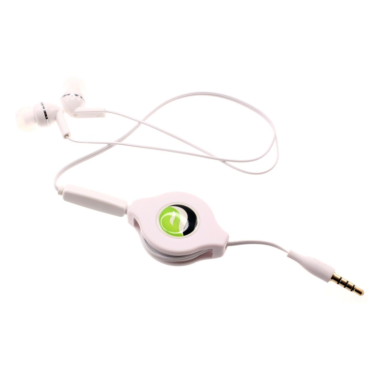 Retractable Earphones Headphones Hands-Free Compatible with iPad Pro 9.7" (1st Gen)/iPad 9.7" (5th/6th Gen), Headset 3.5mm w Mic Earbuds Earpieces…